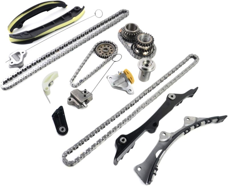 Flynsu Timing Chain Kit Replacement for 2011-2015 Chrysler Dodge Jeep Ram 1500 3.6L V6 Pentastar 5184352AF 5184355AF 5047891AA - Image 2